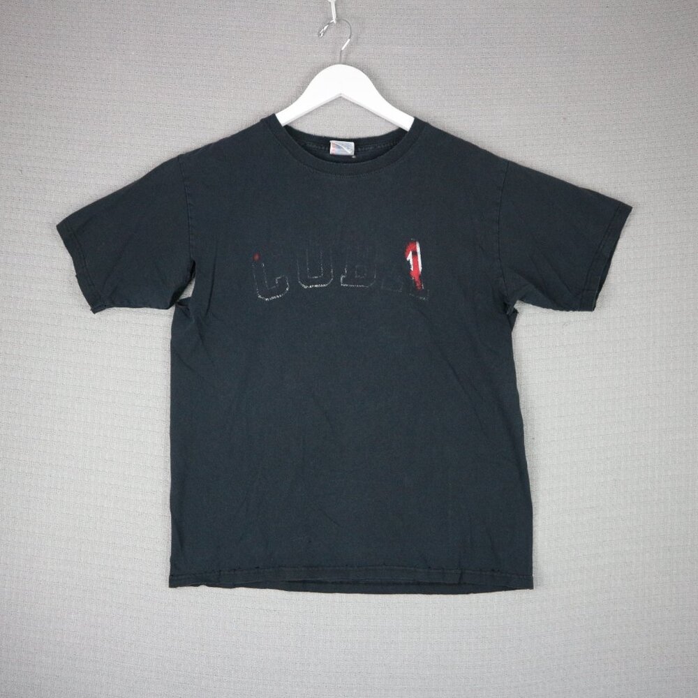 Cuba Distressed Thrashed 2000s Vintage Faded Tee Mens Medium